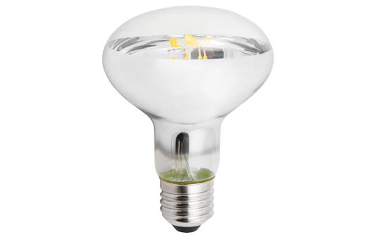 LED-Reflektorstrahler McShine, E27, R80, 8W, 800lm, 360°, 3000K, warmweiß