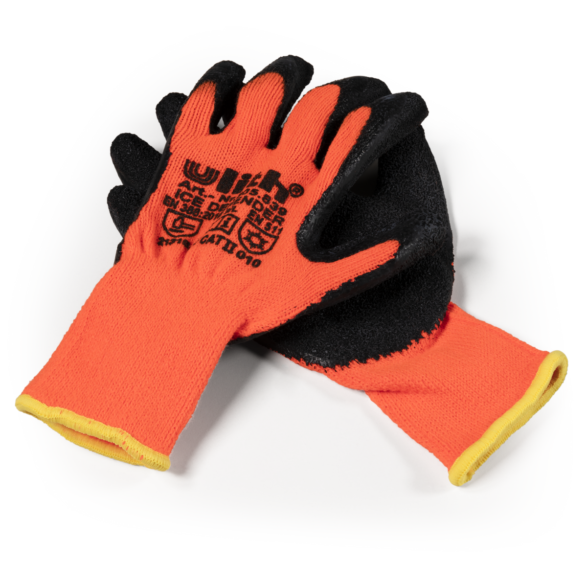 Winter-Montagehandschuhe ''Ice Defender'', neonorange, Größe XXL