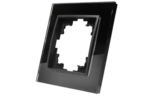Glas-Rahmen McPower ''Flair'', 1-fach, schwarz