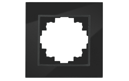 Glas-Rahmen McPower ''Flair'', 1-fach, schwarz