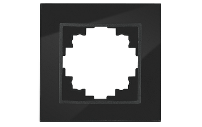 Glas-Rahmen McPower ''Flair'', 1-fach, schwarz