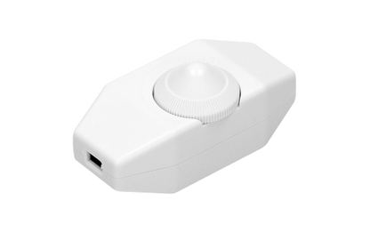 Schnur-Zwischendimmer weiß, stufenlos, 80W