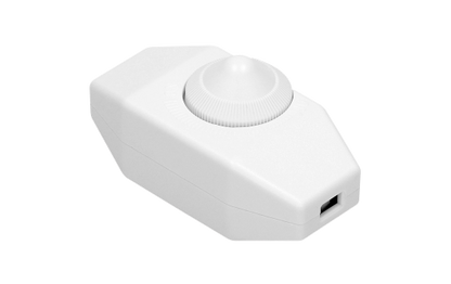 Schnur-Zwischendimmer weiß, stufenlos, 80W