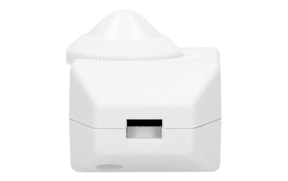 Schnur-Zwischendimmer weiß, stufenlos, 80W