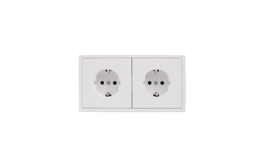 Steckdosen Set McPower Shallow ''Beginner 2S-Profi'' 3-teilig, Steckanschluss