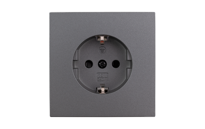 Schutzkontakt-Steckdose McPower ''Shallow'' 250V~/16A, Einsteckschutz, Steckanschluss, 18er-Pack