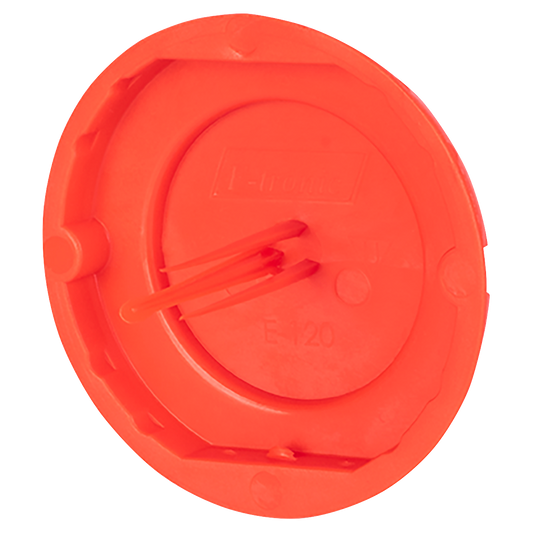 Signaldeckel, für Unterputz-Dosen mit Schraubabstand 60mm, rot