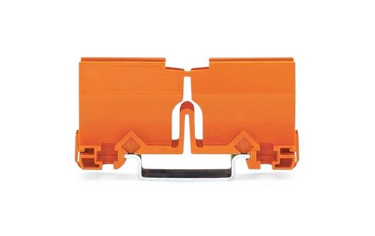 Befestigungsadapter WAGO, Serie 773 - 2,5mm² / 4mm² / 6mm², orange