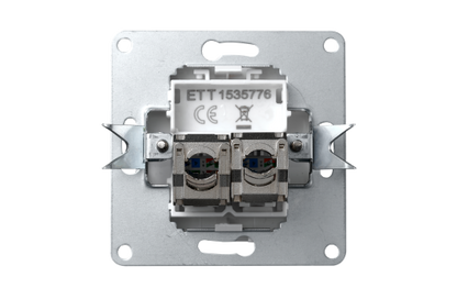Netzwerk-Dose McPower ''Cup'' CAT6A, UP, vollgeschirmt