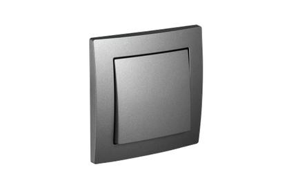 Wechselschalter McPower ''Flair'', IP44, 250V~/10A, UP, anthrazit