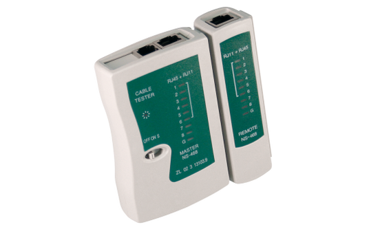 Netzwerkkabel-Tester ''ST-11 v3'', für RJ11 und RJ45