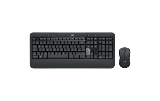 Tastatur/Maus-Set Logitech ''MK540'', 1000dpi, schwarz, kabellos