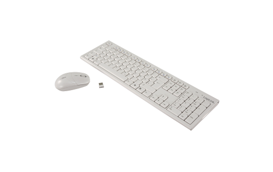 PC-Desktop-Set LogiLink, USB Maus und Tastatur mit Autolink-Funktion, weiß