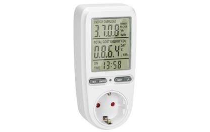 Energiekosten-Messgerät mit LCD-Display, max. 3.680W