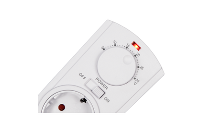 Steckdosen-Thermostat McPower ''TCU-440'' 5-30°C, 3500W, 230V, Kabel + Außenfühler
