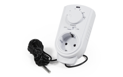 Steckdosen-Thermostat McPower ''TCU-440'' 5-30°C, 3500W, 230V, Kabel + Außenfühler