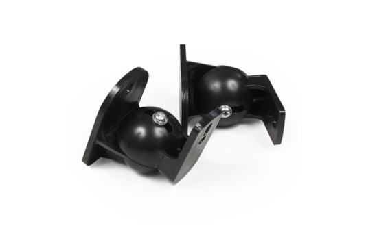 Wandhalterung für Lautsprecher HOLLYWOOD ''LB-W5B'', max.5kg, neigbar, schwarz, PAAR