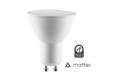 LED-Leuchtmittel ITIUS, GU10, 4,8W, 500 Lumen RGB + CCT, matter über Thread
