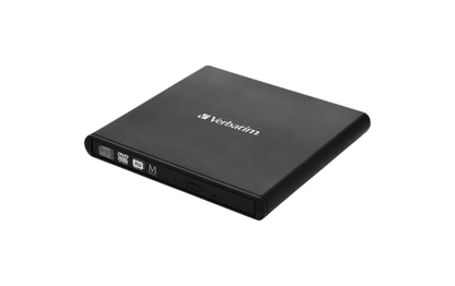 Externer CD/DVD Recorder/ Brenner Verbatim, Slimline, USB 2.0