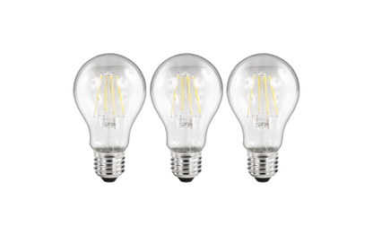 LED Filament Set McShine, 3x Glühlampe, E27, 4W, 470lm, warmweiß, klar