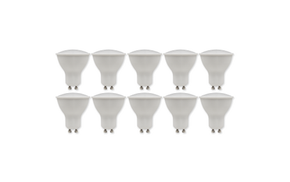 LED-Strahler McShine ''PV-70-10'' GU10, 7W, 540lm, 110°, 3000K,warmweiß, 10er-Pack