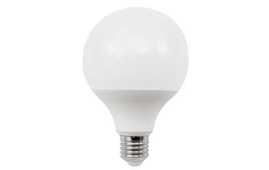 LED Globelampe McShine, E27, 12W, 1055lm, warmweiß