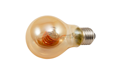 LED Filament Glühlampe McShine ''Retro'' E27, 6W, 490lm, goldenes Glas, dimmbar