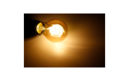 LED Filament Glühlampe McShine ''Retro'' E27, 6W, 490lm, goldenes Glas, dimmbar