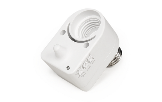 HF / Mikrowellen-Bewegungsmelder McShine mit E27 Fassung ''LX751'', 230V/ 60W