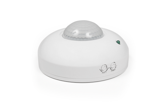 IR Bewegungsmelder McShine ''LX-362'', 360°, 1000W, weiß, LED geeignet