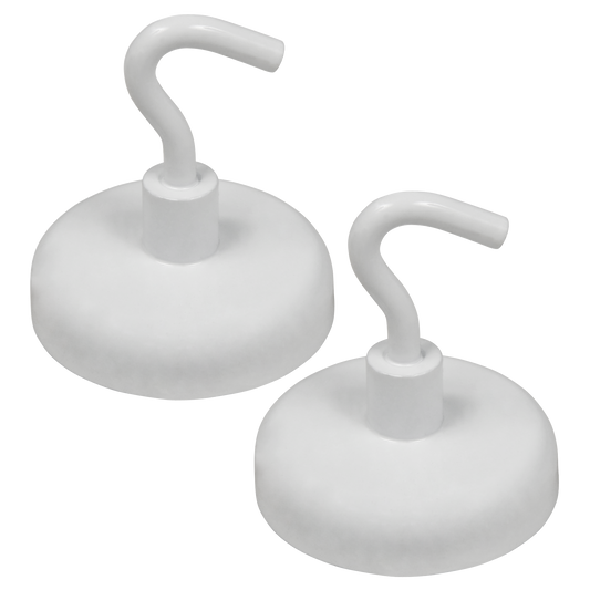 Magnetset mit Haken, 2er-Set