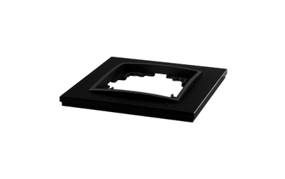 Rahmen McPower ''Flair'', 1-fach, schwarzes Aluminium