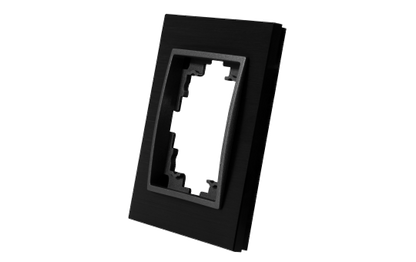 Rahmen McPower ''Flair'', 1-fach, schwarzes Aluminium
