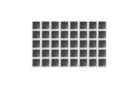 Wechselschalter McPower ''Flair'', 250V~/10A, UP, anthrazit, 40er-Pack