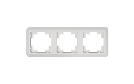 Rahmen McPower ''Cup'' 3-fach, weiß, 18er-Pack