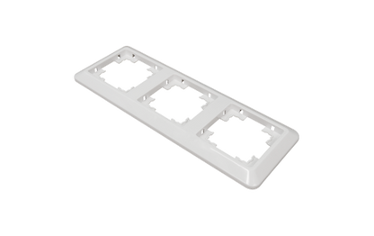 Rahmen McPower ''Cup'' 3-fach, weiß, 18er-Pack