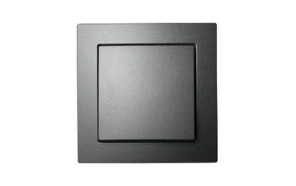 Wechselschalter McPower ''Flair'', IP44, 250V~/10A, UP, anthrazit, Steckanschluss