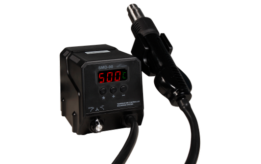 SMD Heißluft-Lötstation McPower ''SMD-98'', 300W, 100-500°C, inkl. 3 Aufsätzen