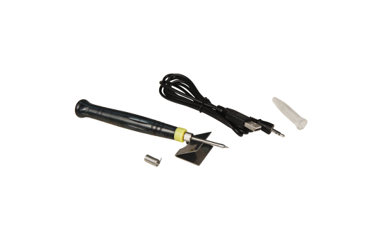 USB-Lötkolben McPower, 5V, 8W, max. 450 °C, Zuleitung ca. 150cm