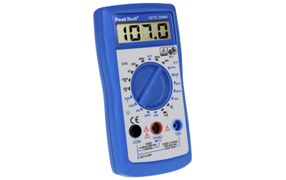 Digitalmultimeter PeakTech ''P1070'', 2000 Counts, 300 V AC/DC, 10 A DC, TÜV/GS
