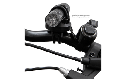 Universal-Fahrradhalterung McPower, sehr flexibel, drehbar, Durchmesser 10-35mm