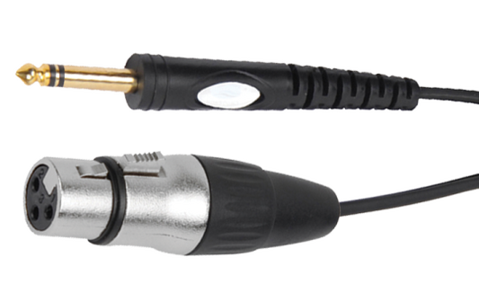 Hochwertiges Verbindungskabel BST ''XLRF-JACKM-6'' 6m,1x Klinkenstecker 1x XLR