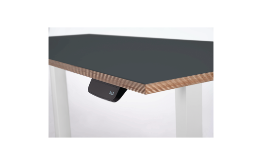 Schreibtisch imstande, business-w + Platte 140x60cm Smokey Blue