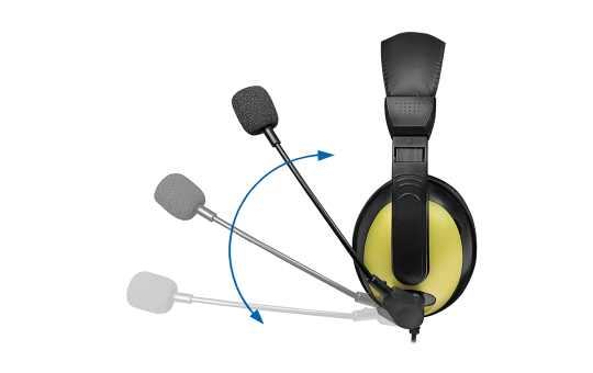 Stereo Headset mit hohem Tragekomfort, Klinke