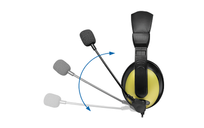 Stereo Headset mit hohem Tragekomfort, Klinke