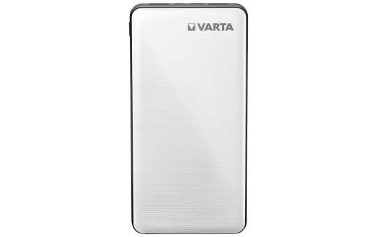 Akku Powerbank, VARTA, 5V/20.000mAh, Energy, weiß, 2xUSB-A/Micro-B/-C