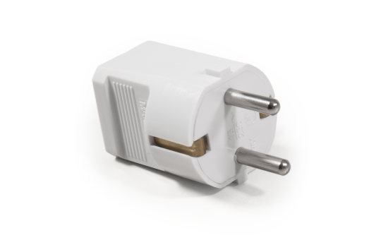 Schutzkontakt-Stecker McPower, weiß