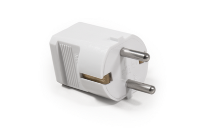 Schutzkontakt-Stecker McPower, weiß