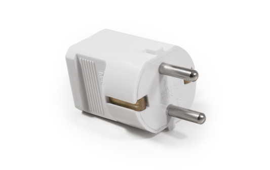 Schutzkontakt-Stecker McPower, weiß