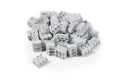 Lüsterklemme McPower mit Betätigungshebel, 0,5-2,5mm², max. 16A, 50er-Pack